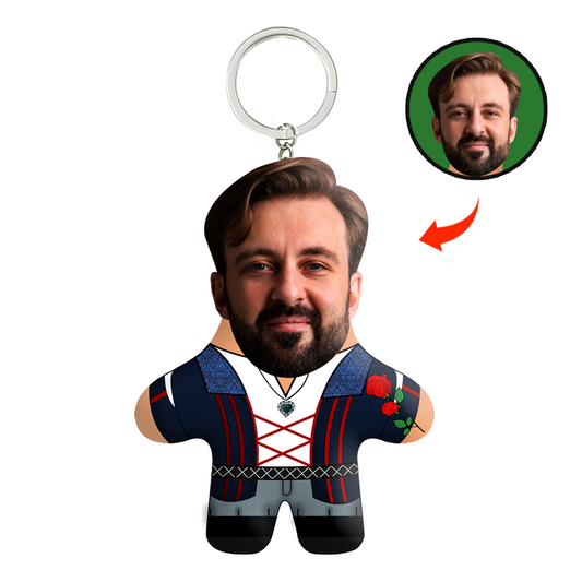 Romeo Face Mini Me Keychain