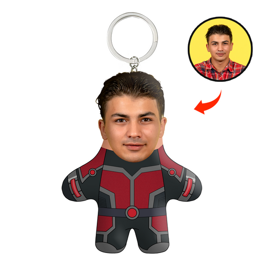 Ant Boy Face Mini Me Keychain