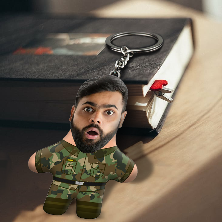 Mini 2025 me keychain