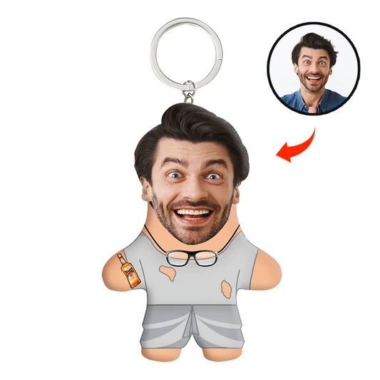 Babu Rao Mini Face Mini Me Keychain