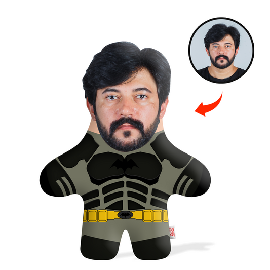 Bat Boy Face Pillow Mini Me