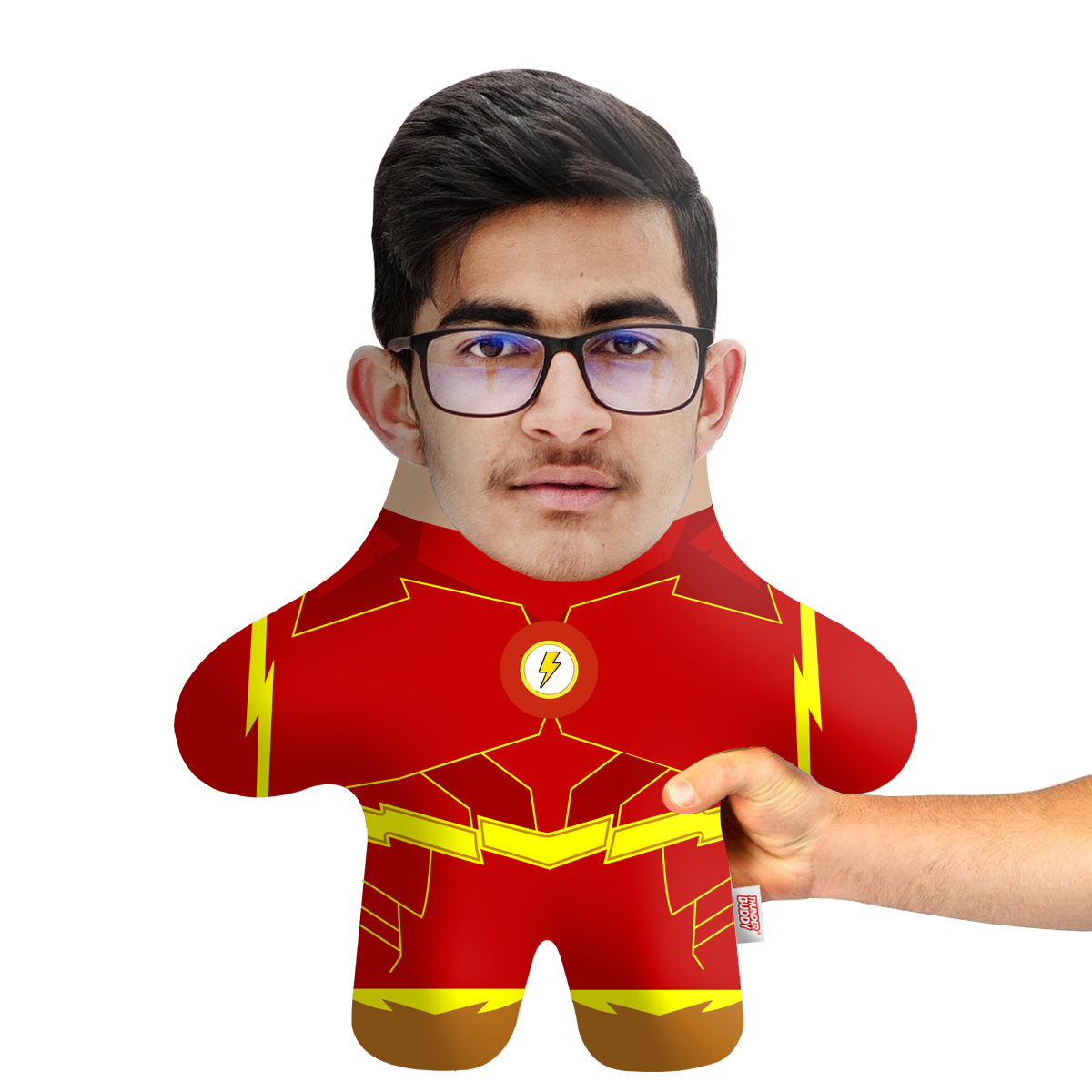 Light Boy Face Pillow Mini Me