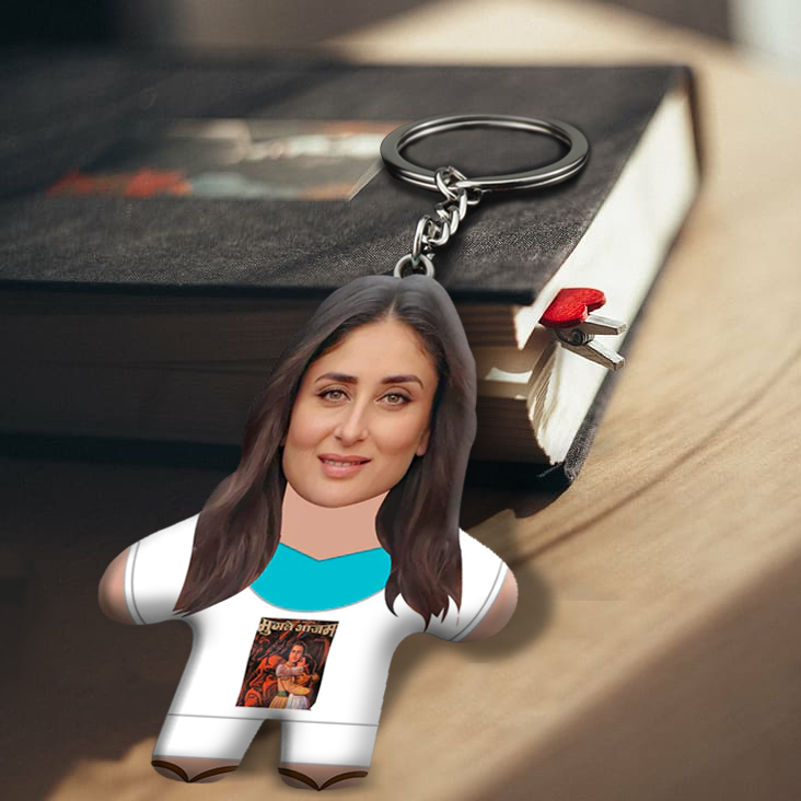 Geet Face Mini Me Keychain From Jab We Met