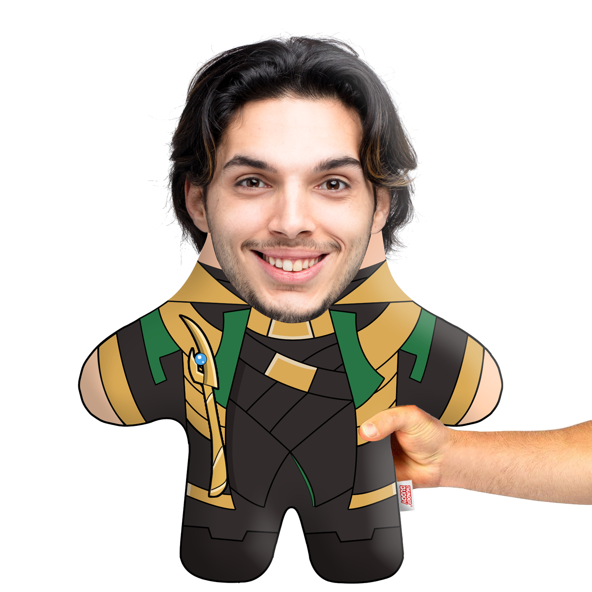 God Of Mischief Face Pillow Mini Me
