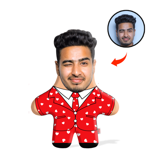 Lover Boy Face Pillow Mini Me