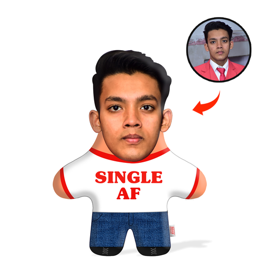 Single AF Face Pillow Mini Me