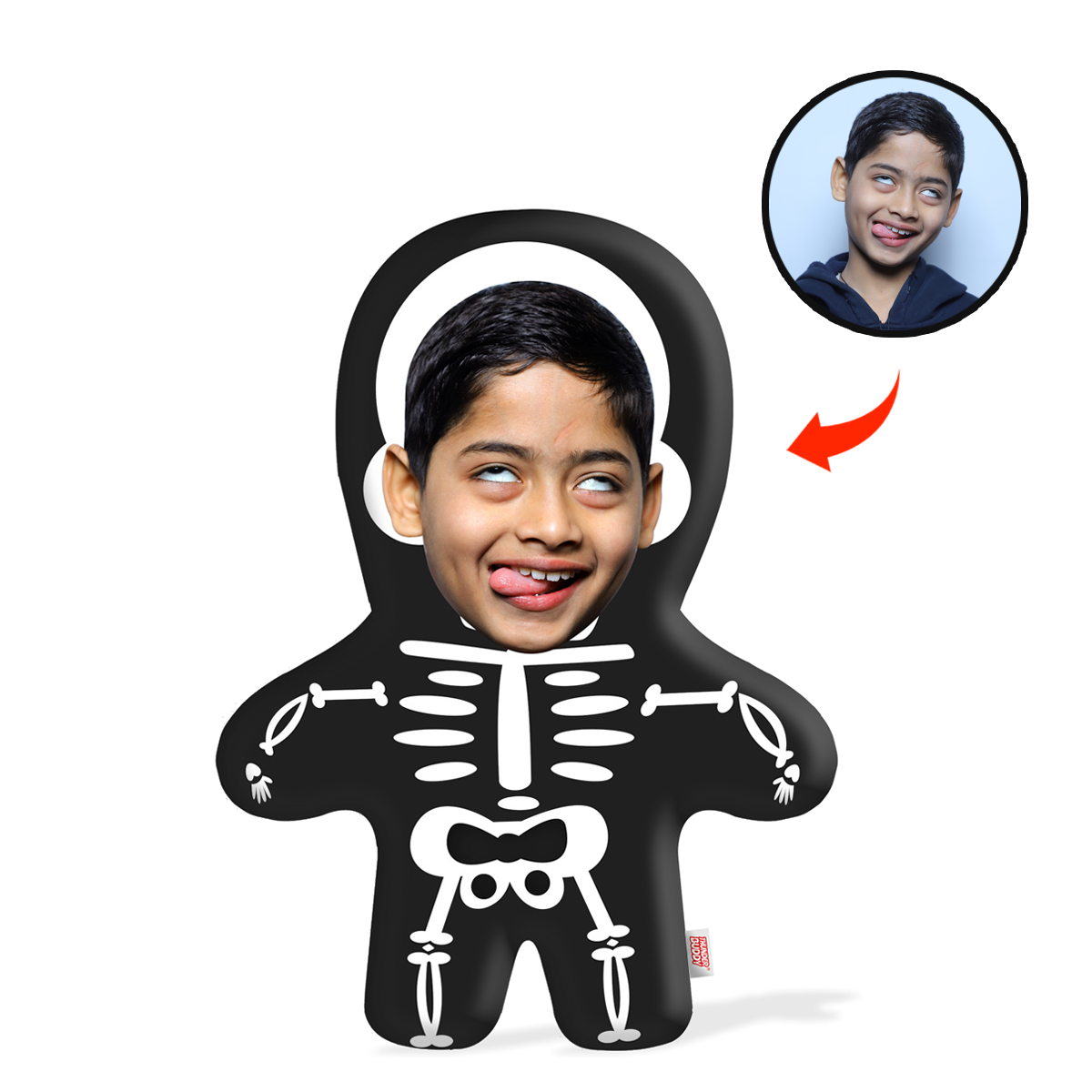 Bhoothnath Face Pillow  Mini Me