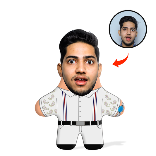 Salman's HAHK Face Pillow Mini Me