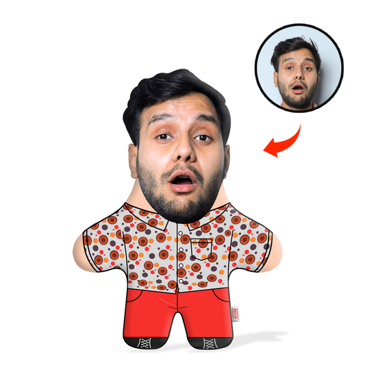 Raju bhaiya Face Pillow Mini Me From Hera Pheri