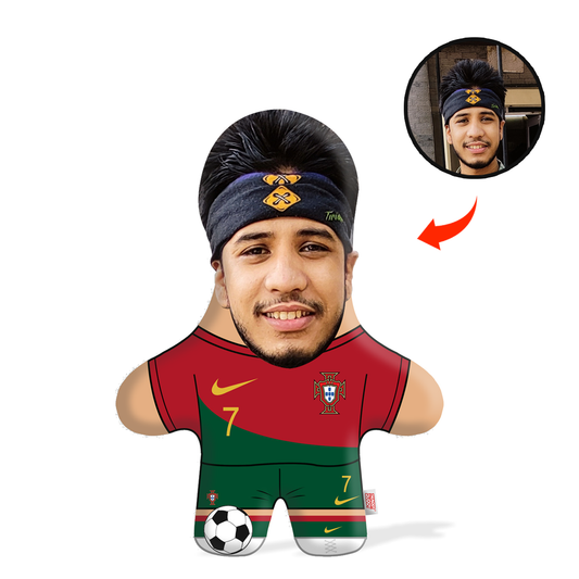 Ronaldo Face Pillow Mini Me