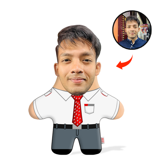 Cabin Crew Face Pillow Mini Me