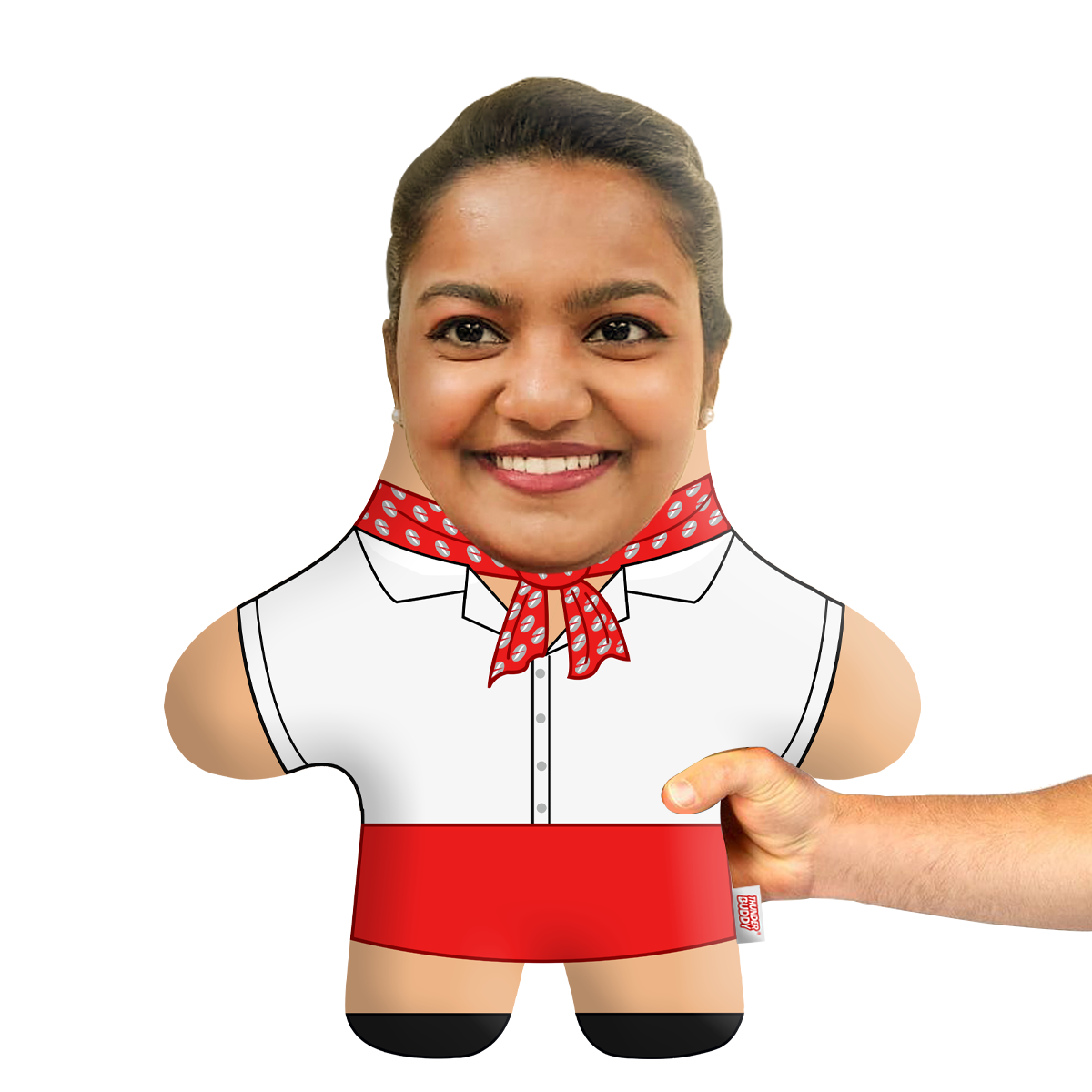 Air Hostess Face Pillow Mini Me