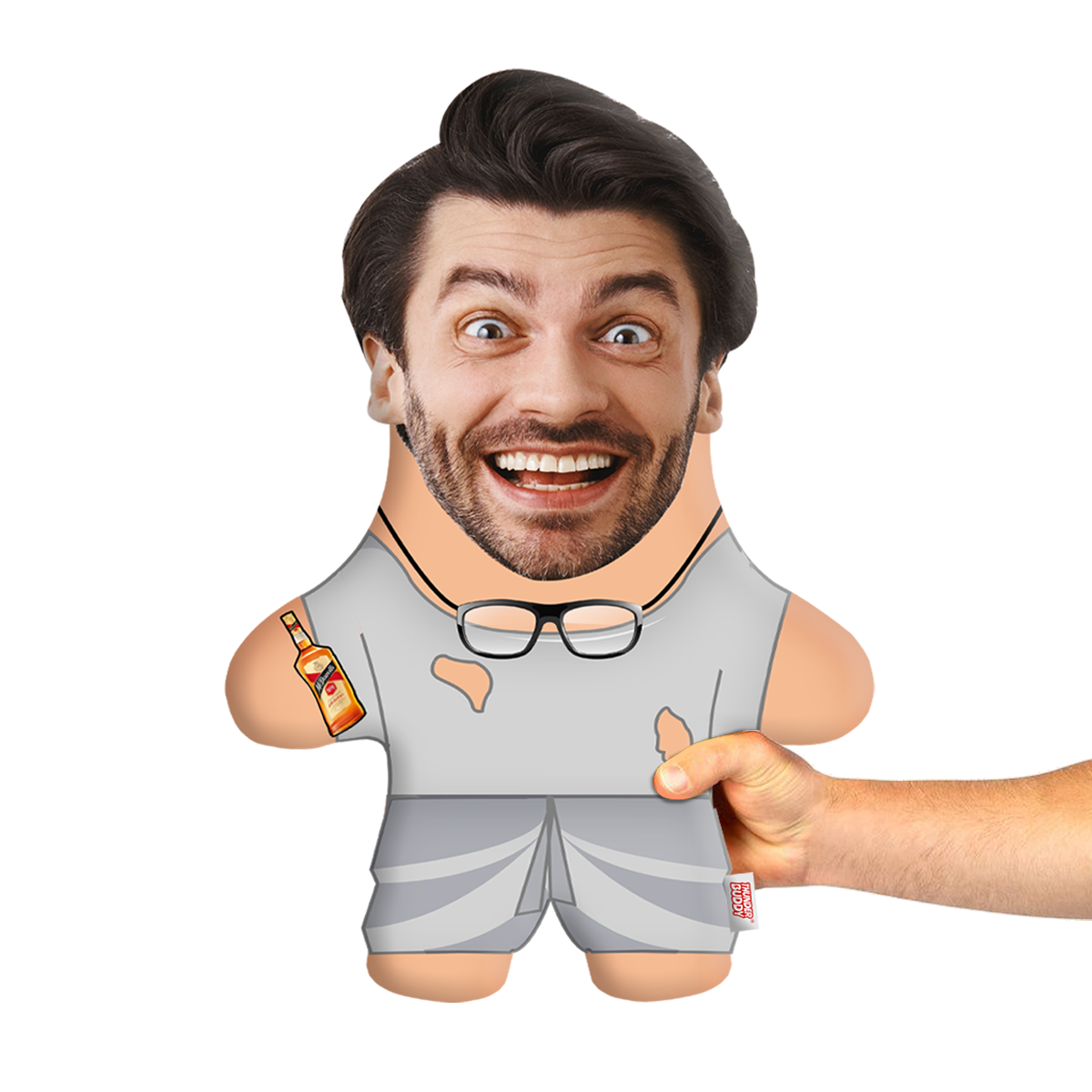 Babu Rao Face Pillow Mini Me