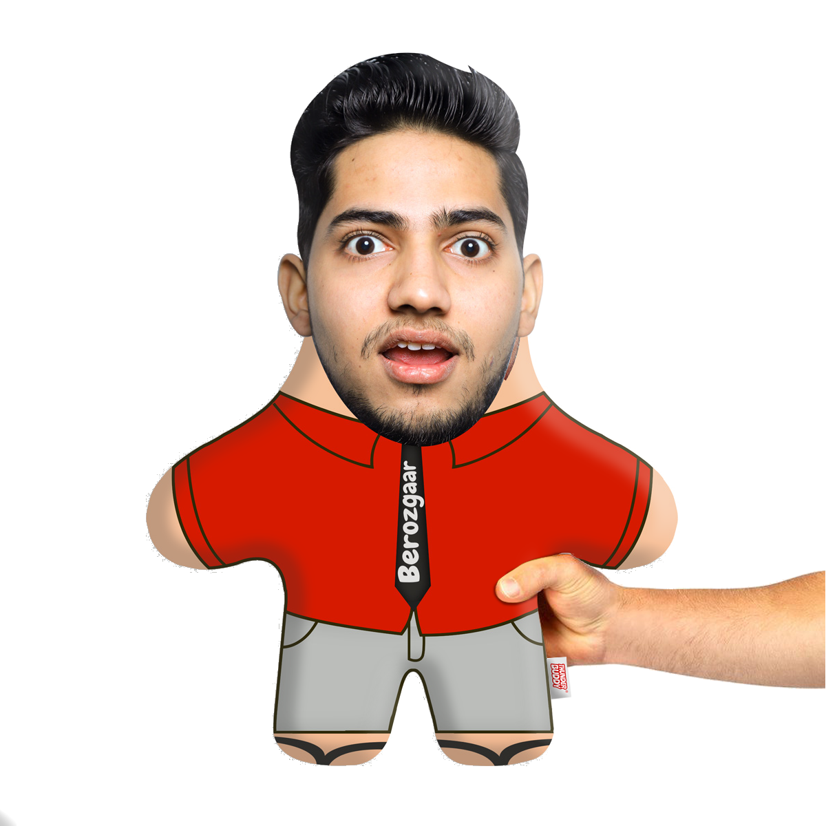 Funny Face Pillow Mini Me