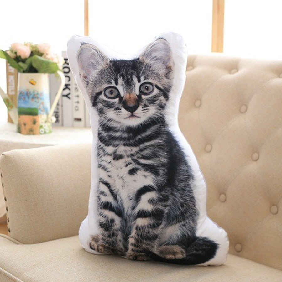 Cat Photo Shaped Cushions