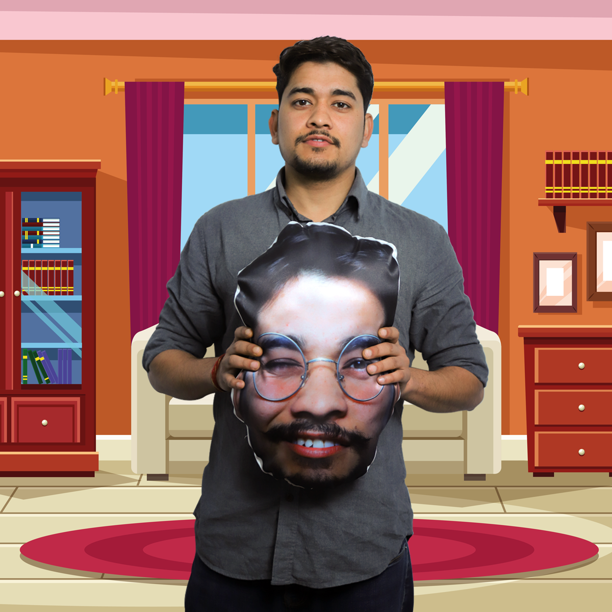 Face Shaped Cushions