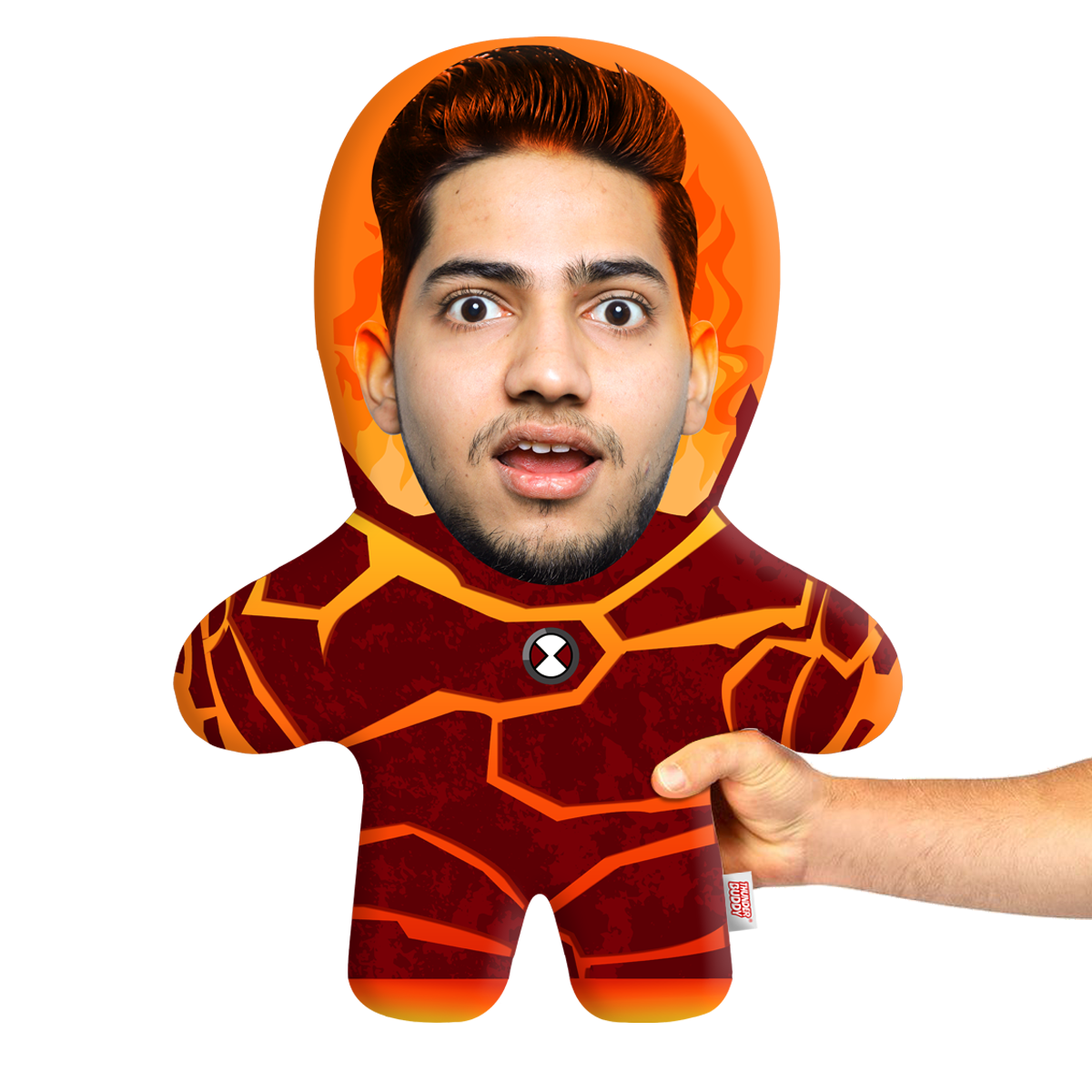 Heatblast Face Pillow Mini Me
