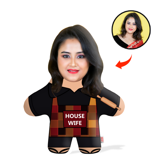 No. 1 Housewife Face Pillow Mini Me