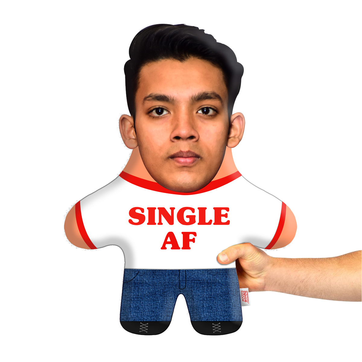 Single AF Face Pillow Mini Me