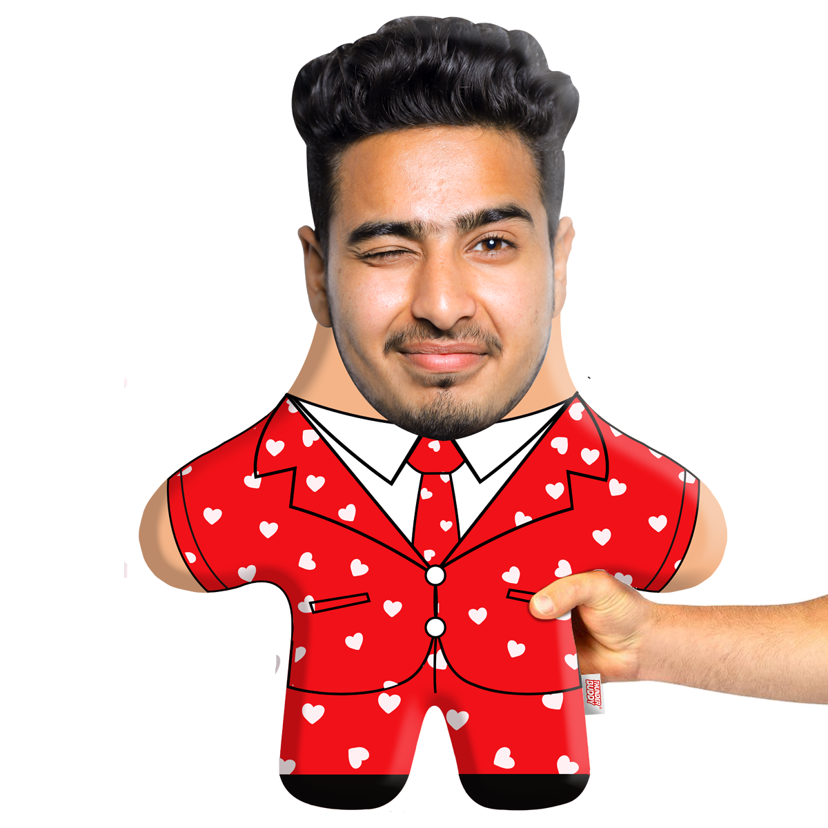 Lover Boy Face Pillow Mini Me