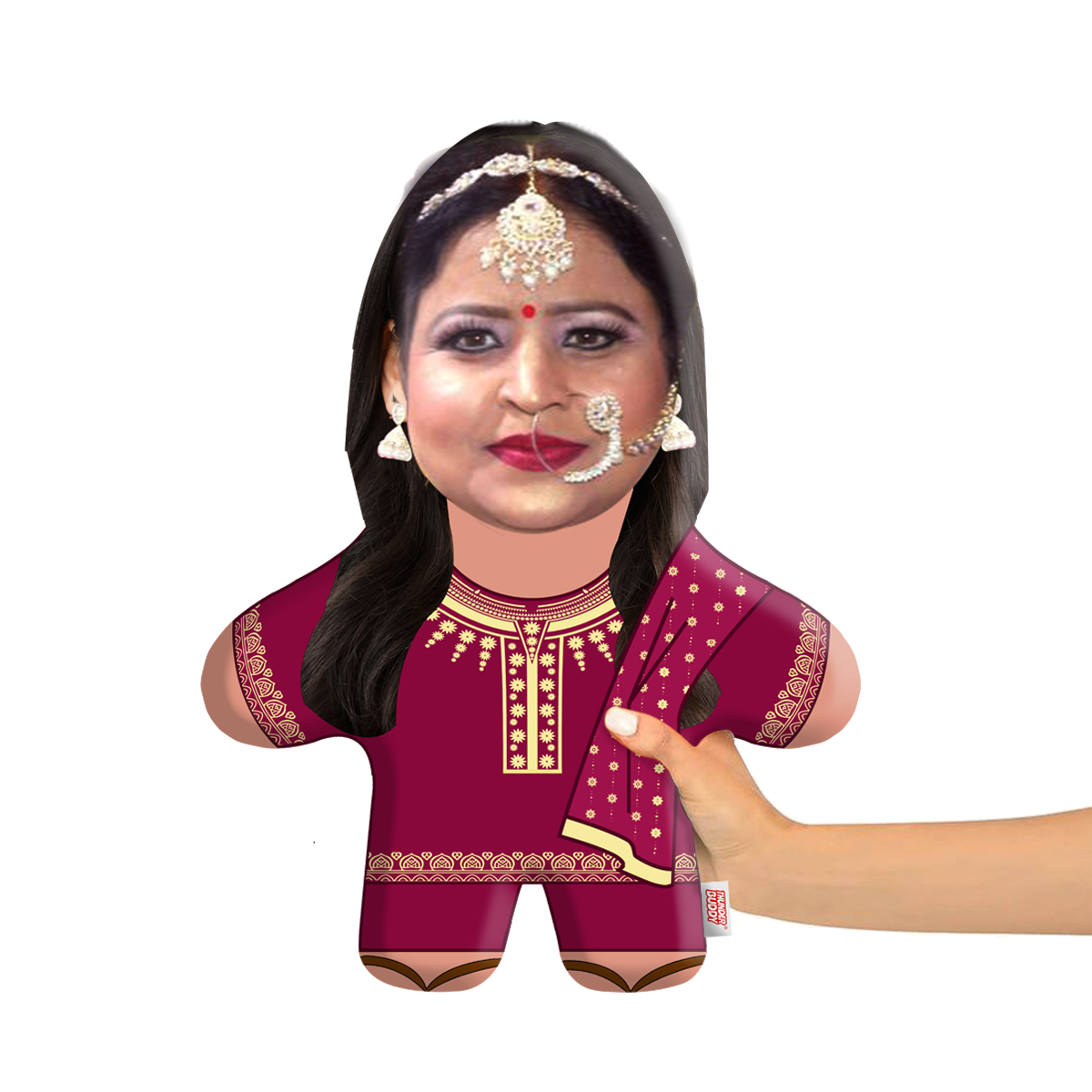 Suit Salwar Face Pillow Mini Me
