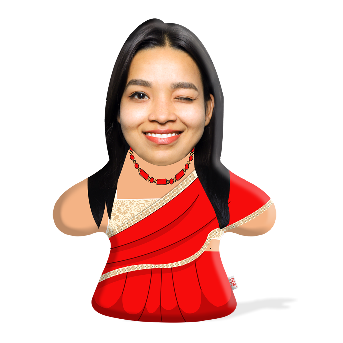 Pretty Teacher Face Pillow Mini Me