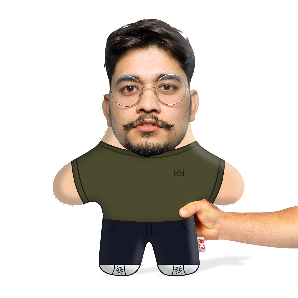 Boy Face Pillow Mini Me