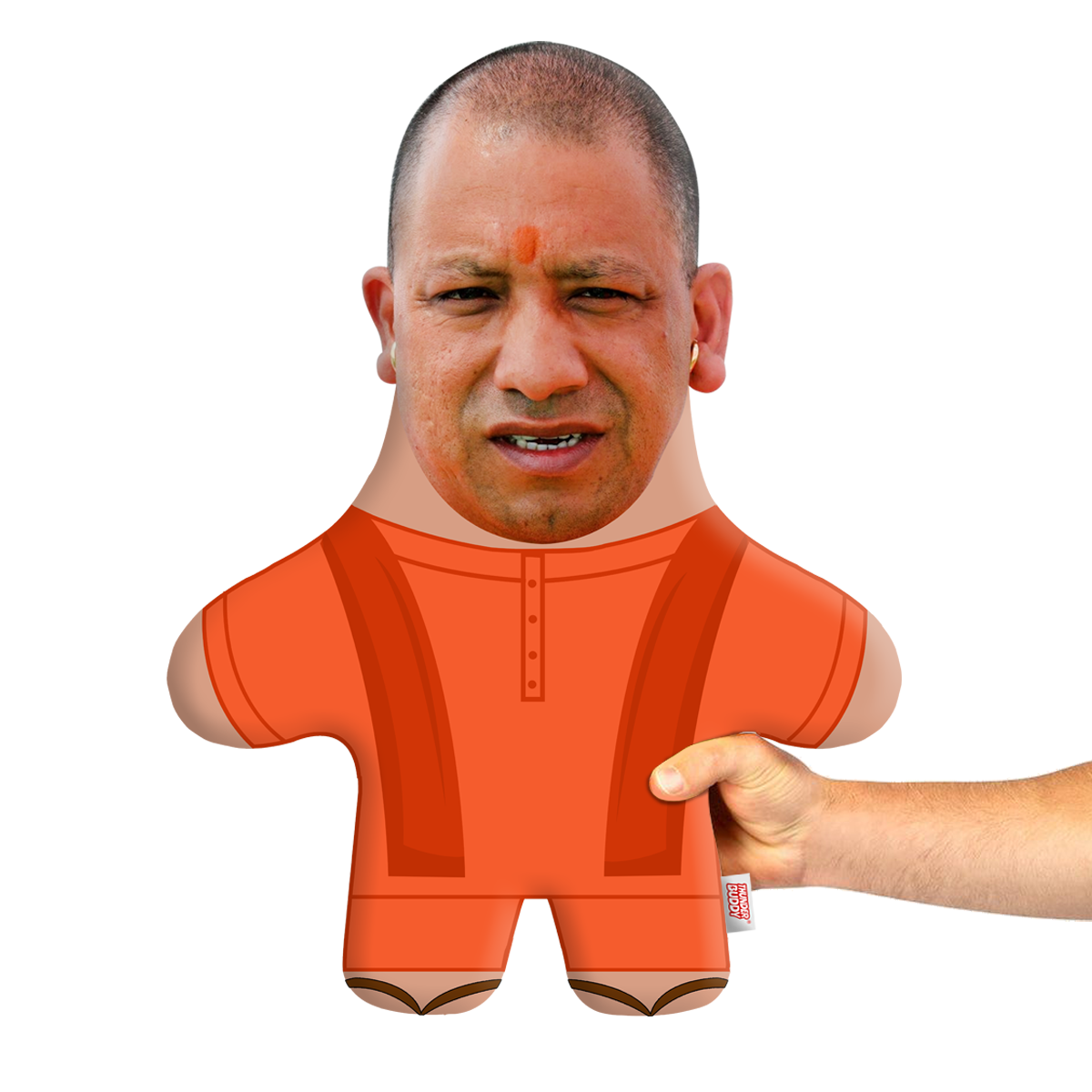 Yogi Adityanath Face Pillow Mini Me