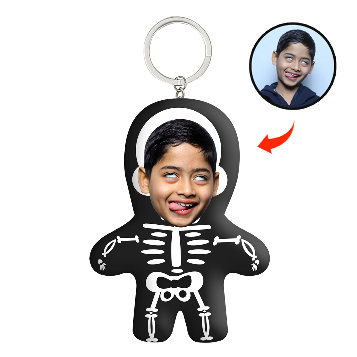 Bhoothnath Face Mini Me Keychain