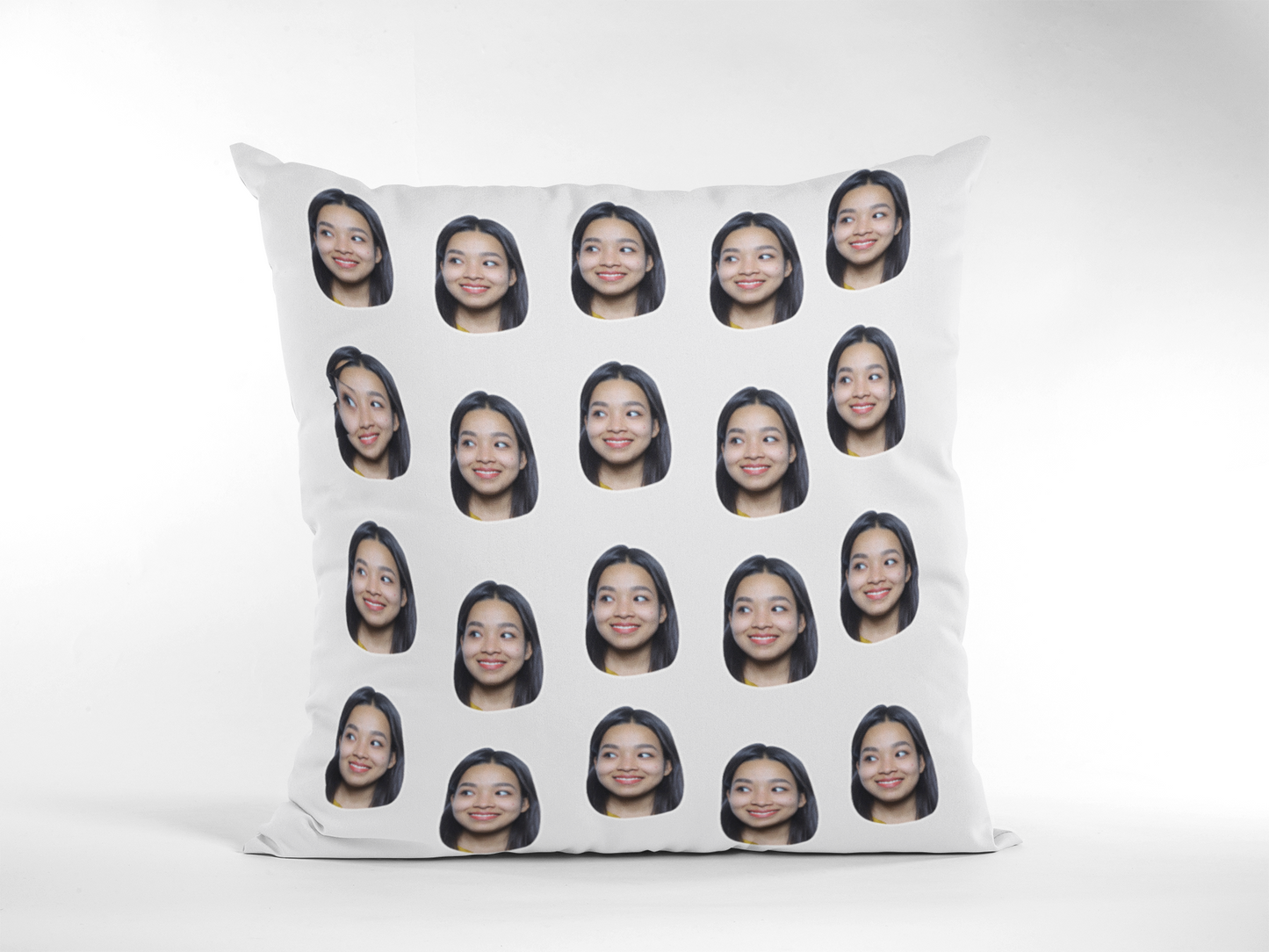 Face Pattern Cushion & Pillow