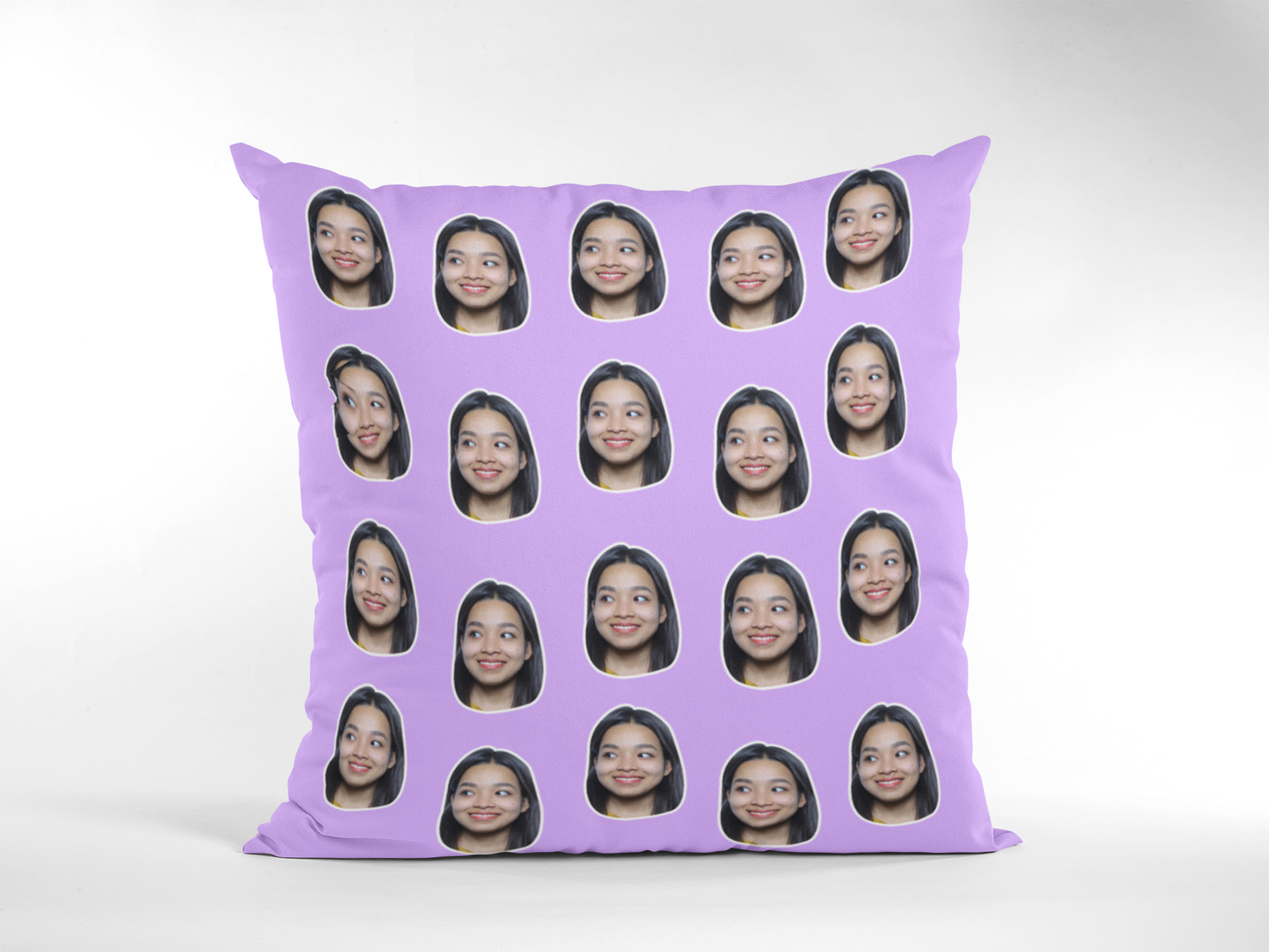 Face Pattern Cushion & Pillow