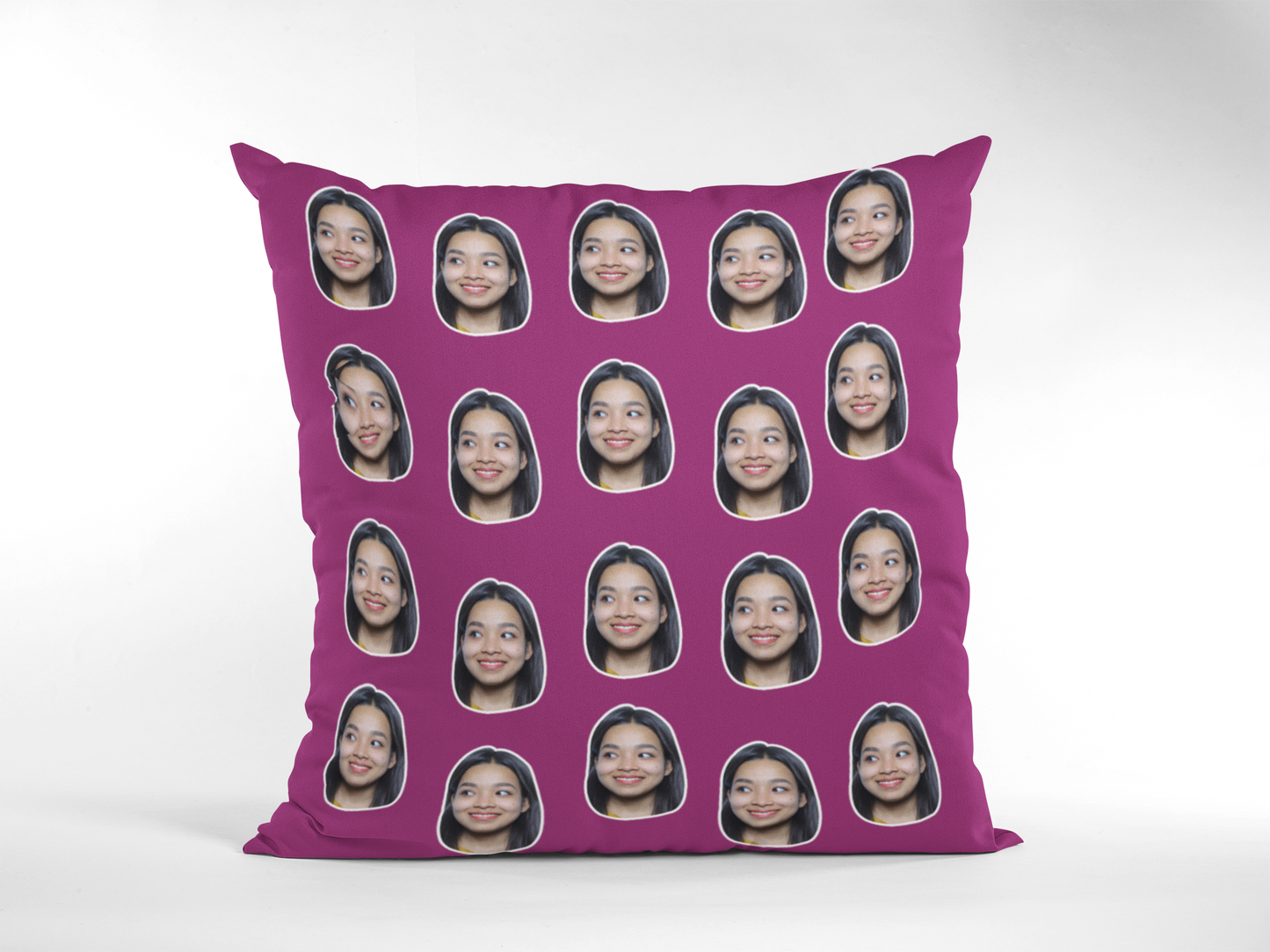 Face Pattern Cushion & Pillow