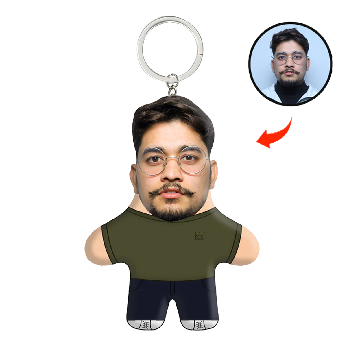 Boyish Keychains Boy Mini Me Keychain | Personalized Outfit Keychain – THUNDER BUDDY®