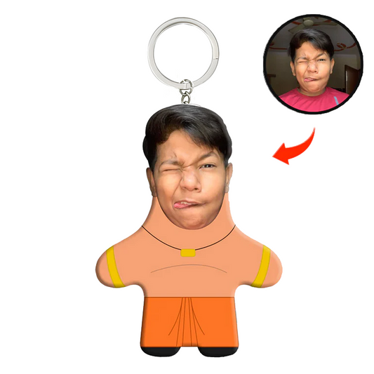 Chhota Bheem Face Mini Me Keychain