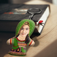 Ghagra Choli Face Mini Me Keychain