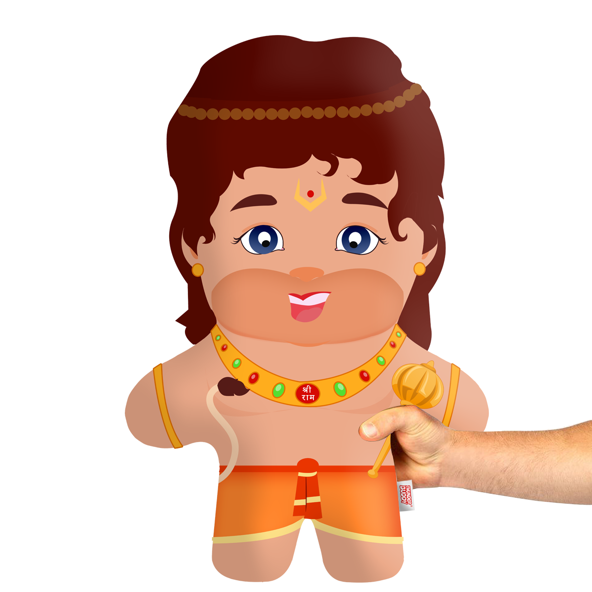 Hanuman Ji Face Pillow Mini Me