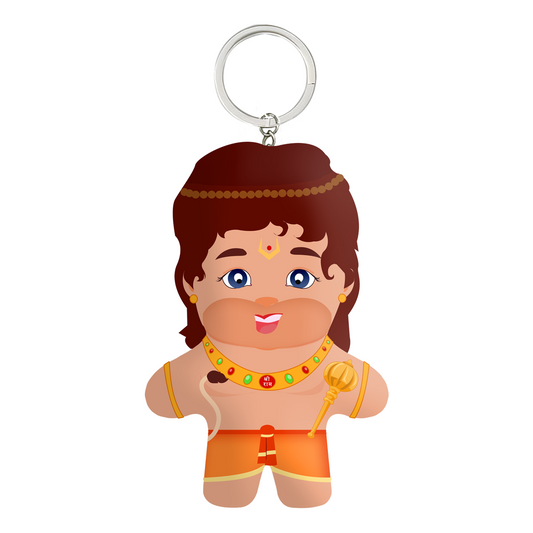 Hanuman Ji Face Mini Me Keychain