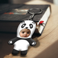 Naughty Panda Face Mini Me Keychain