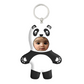 Naughty Panda Face Mini Me Keychain