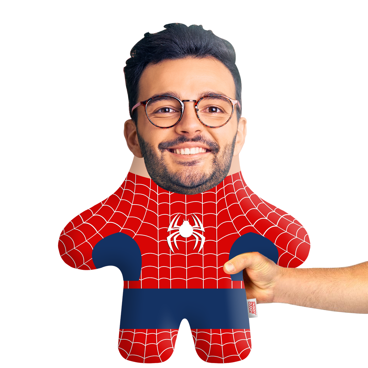 Spidey Face Pillow Mini Me