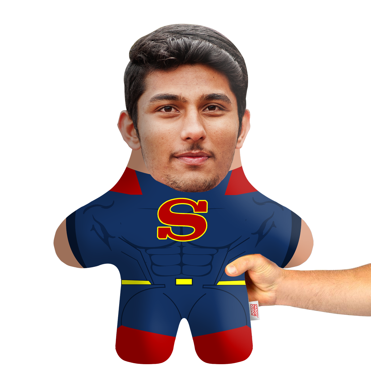 Super Hero Face Pillow Mini Me