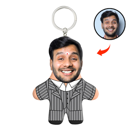 Uday Face Mini Me Keychain From Welcome