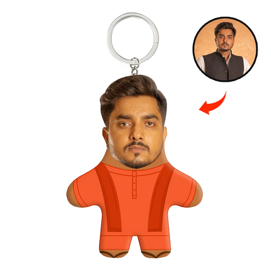 Yogi Adityanath Face Mini Me Keychain