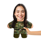 Army Women Face Pillow Mini Me