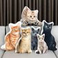 Cat Photo Shaped Cushions