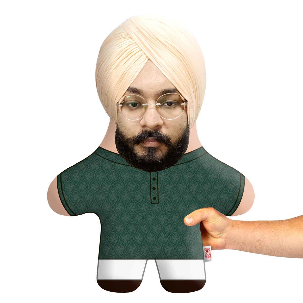 Kurta Pyjama Face Pillow Mini Me