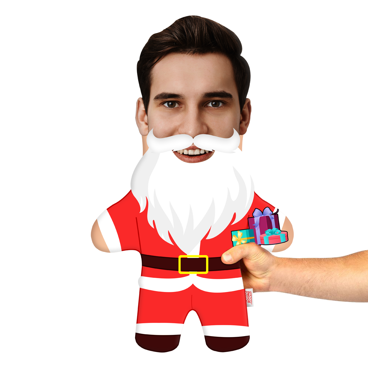 Santa Face Pillow Mini Me