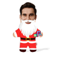 Santa Face Pillow Mini Me